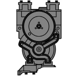 Damper Noir pour XP-640,...